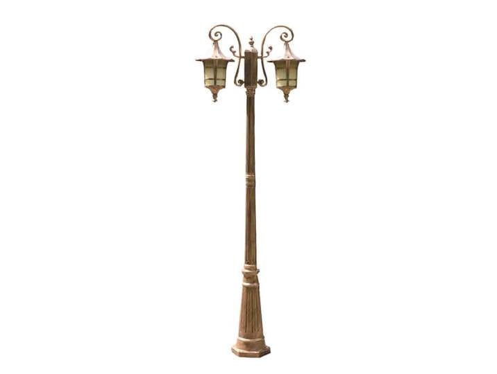 Lampadaire étanche à mât élevé, extérieur, cour européenne, rétro, jardin, villa, éclairage communautaire