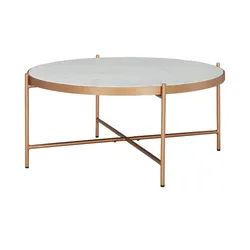 Couchtisch  Tamba , weiß , Maße (cm): H: 36  Ø: 84