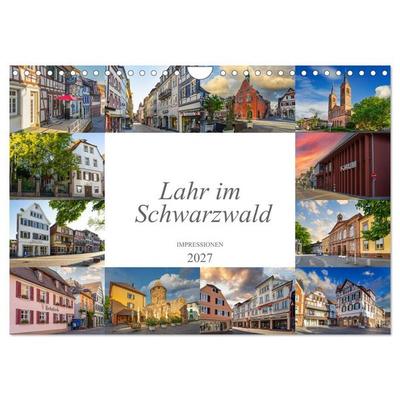 Lahr im Schwarzwald Impression (Wandkalender 2027 DIN A4 quer), CALVENDO Monatskalender
