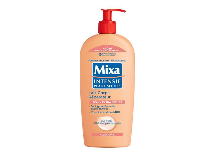 MIXA Lait Corps Réparateur Soin Intensif Peaux Très Sèches 400ml