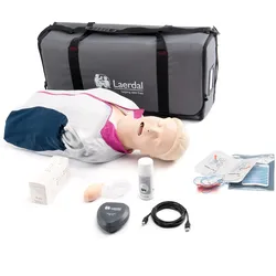 Resusci Anne QCPR AED mit ShockLinkTM und Atemwegekopf - Torsopuppe