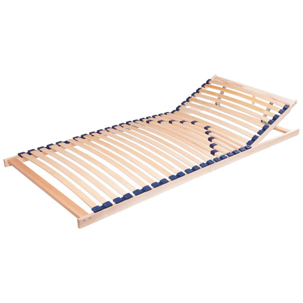 Breckle Lattenrost , Holz, Holzwerkstoff , Birke, Buche , massiv, Schichtholz,Schichtholz , 90x200 cm , Federleisten mit Duokappen, individuelle Liegehärteeinstellung, verstellbar , Schlafzimmer, Lattenrost, verstellbare Lattenroste