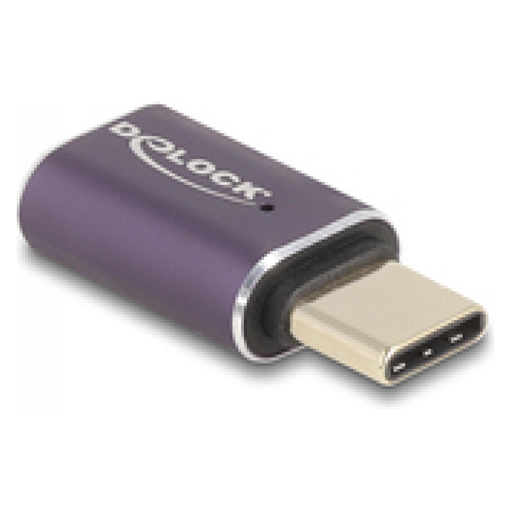 Delock USB Adapter 40 Gbps USB Type-C St. zu Bu. 8K 60 Hz (USB-C, USB-C) (60286)