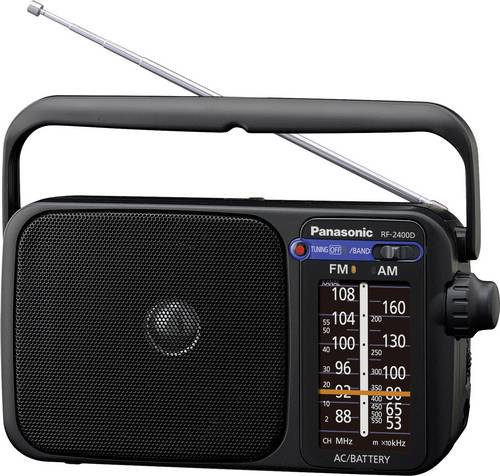 Panasonic RF-2400DEG Kofferradio UKW Schwarz