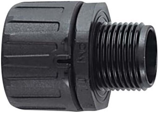 HellermannTyton Raccord noir HG28-S-M25 (166-21005)