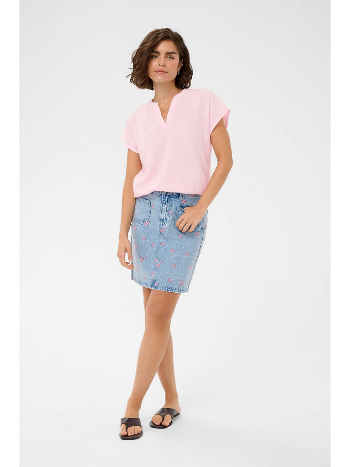 Kaffe Bluse in Rosé - 34
