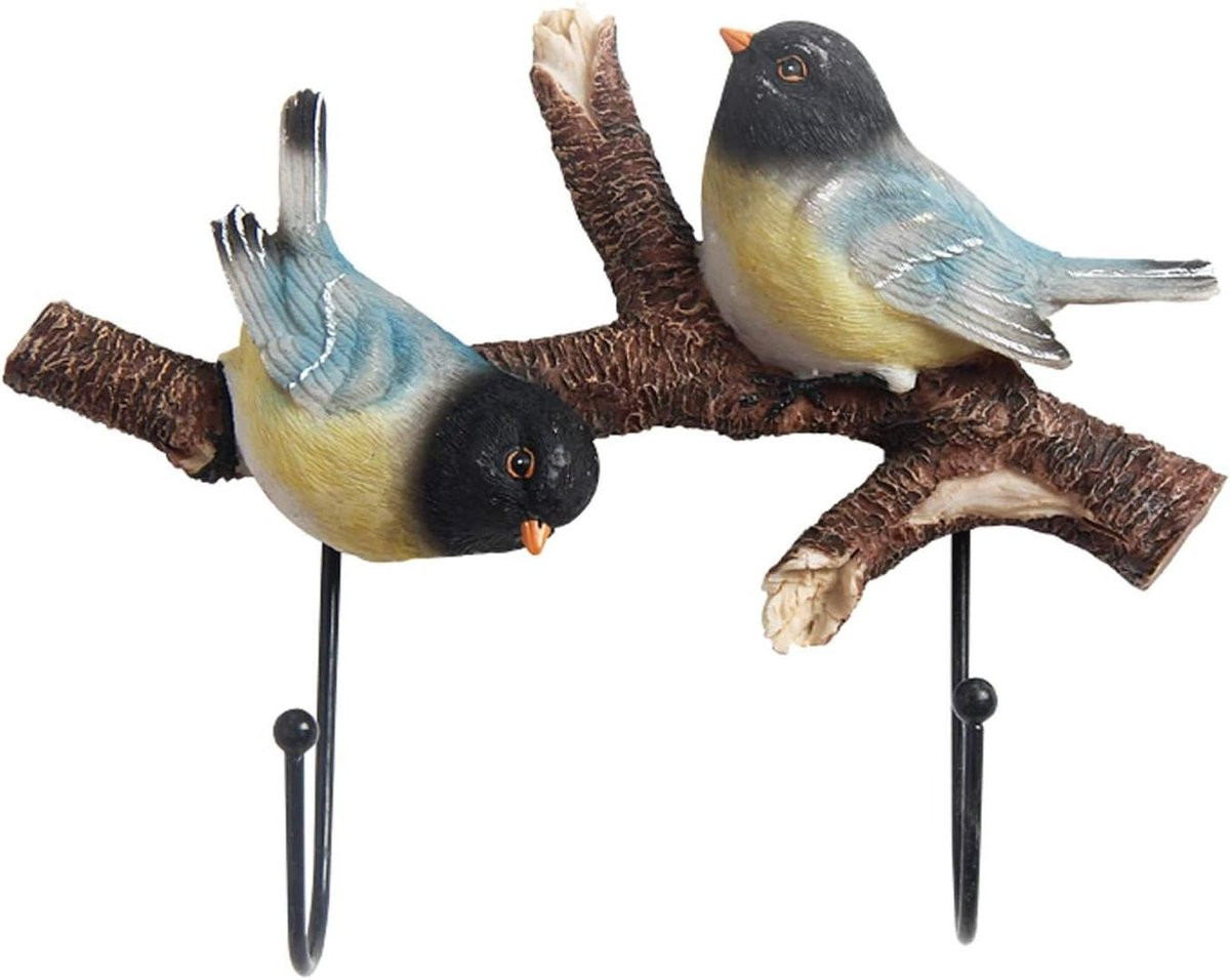 Moderne Europese Wandhaken met Vogeldecoratie