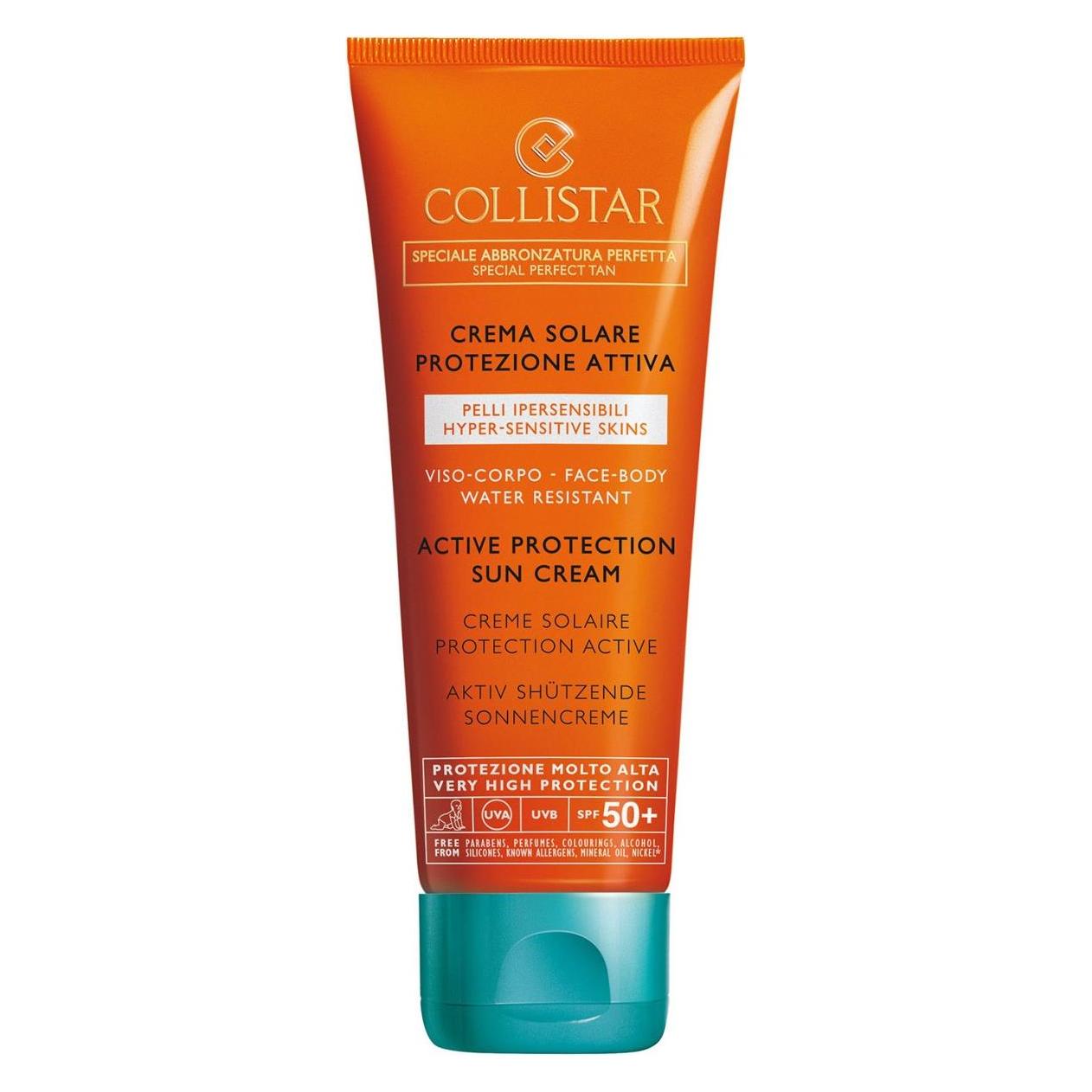 Collistar CS Sun - Active Protection Sun Cream face & body SPF50+ (SPF 50, 100 ml) (K26097)