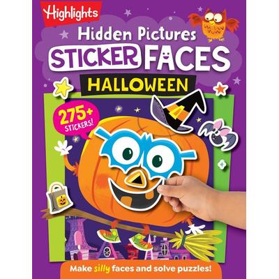 Hidden Pictures Sticker Faces: Halloween, Taschenbuch von Highlights, Highlights Press PRH US, 978-1-63962-341-9