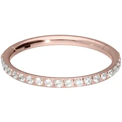Titan Segmentring Clicker EINGEFASSTE KRISTALLE
