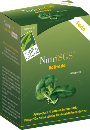 100% Natural NutriSGS Activated Forte 60 Capsules