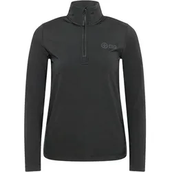 CHIEMSEE Fleecepullover mit auffälligem PlusMinus-Print, Größe M in Schwarz 90