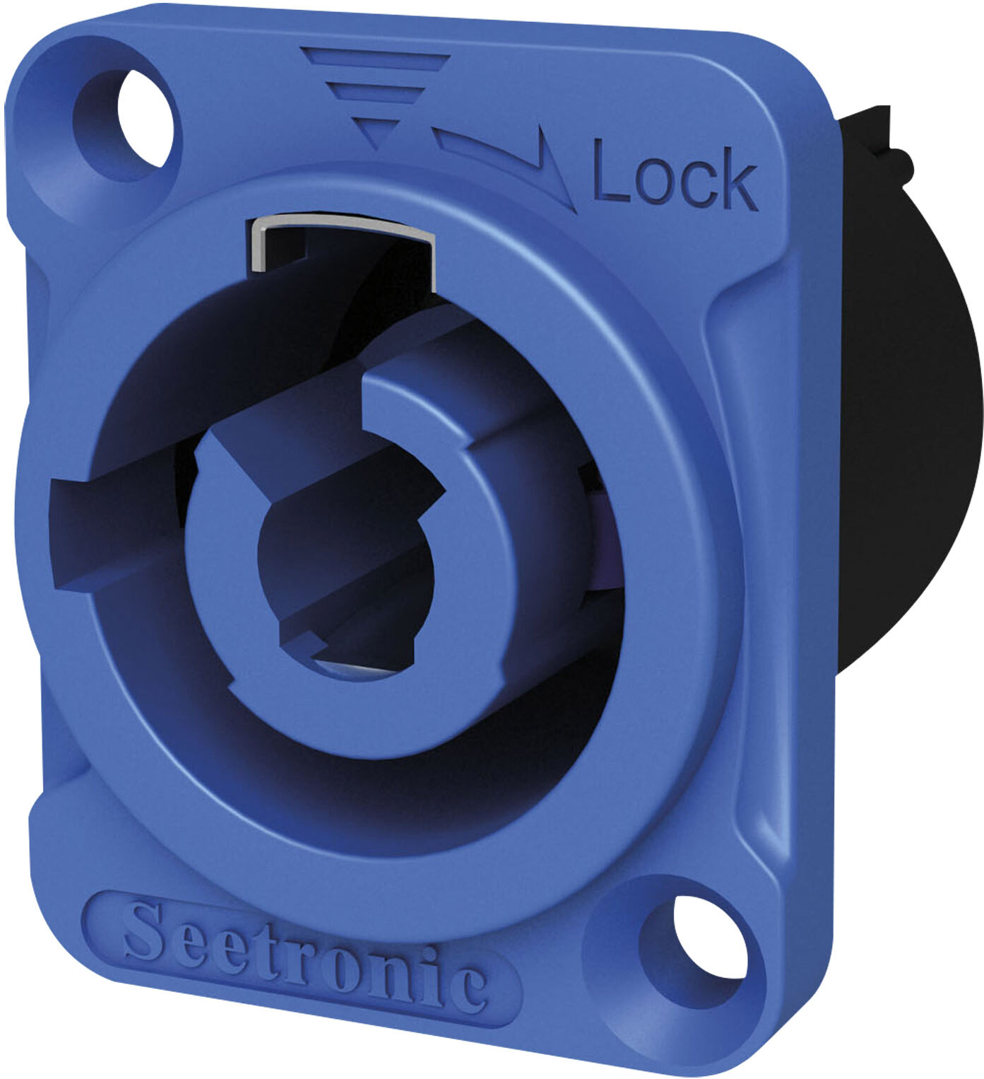 Seetronic Power Pro Chassis-Steckverbinder Blau – Schraubklemmen