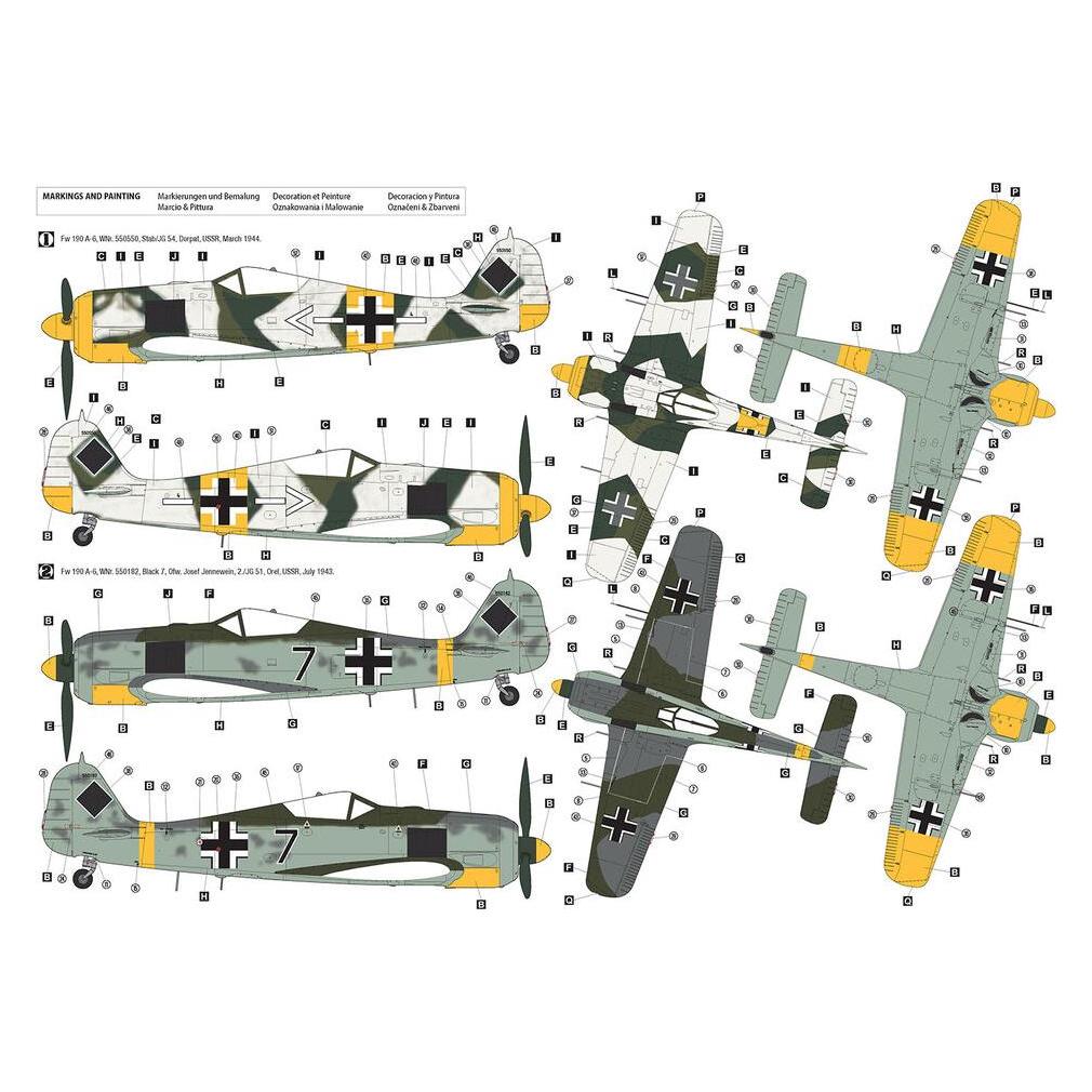 Hobby 2000 Focke-Wulf Fw 190 A-6 Eastern Front (H2K32018)