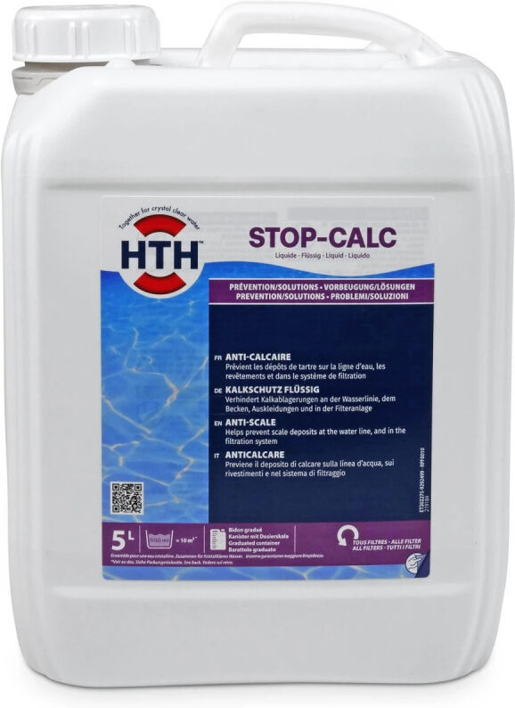 Anti-calcaire liquide hth STOP-CALC - 5 litres