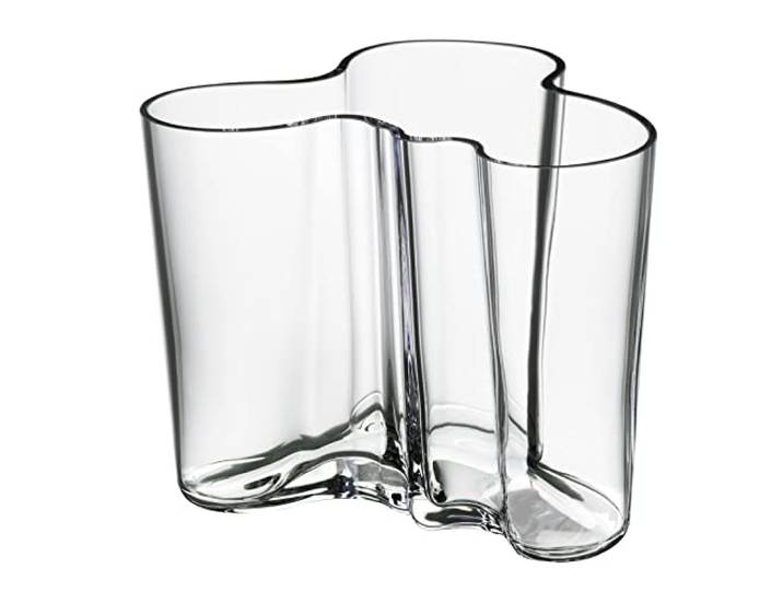 Iittala Vase Aalto en Verre Transparent 120 mm