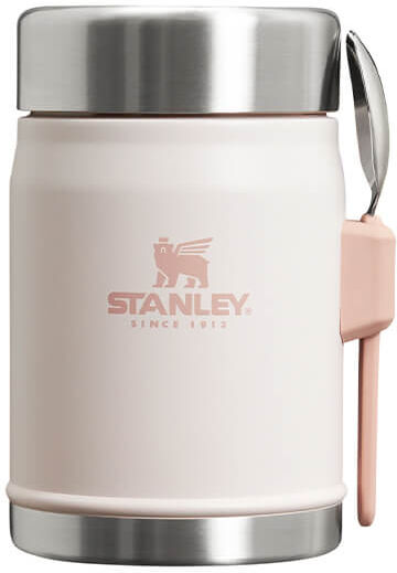 Stanley Legendary 0.41L Rose Quartz Food Jar and Spork
