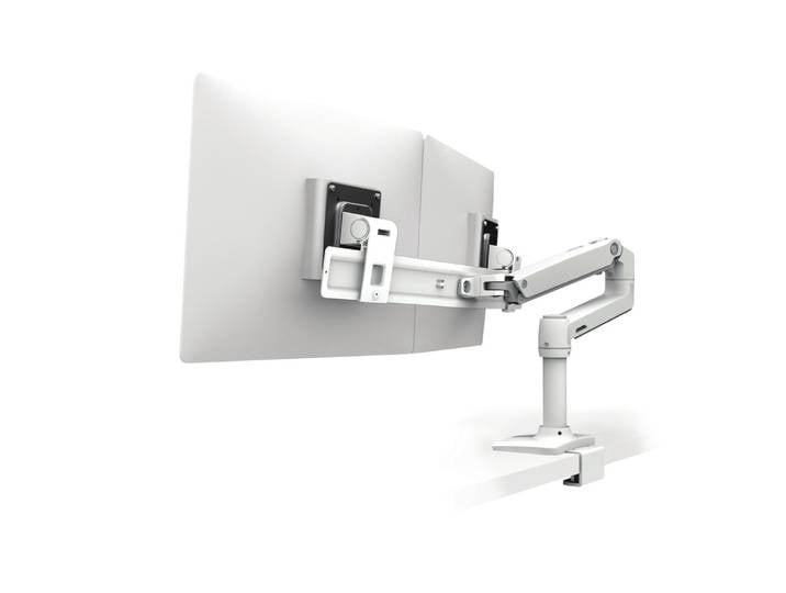 Ergotron LX Series 45-609-216, Pince, 9,9 kg, 63,5 cm (25'), 100 x 100 mm, Réglage de la hauteur, Blanc
