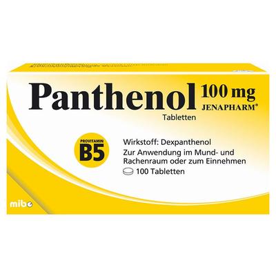 Panthenol 100 mg Jenapharm Tabletten St