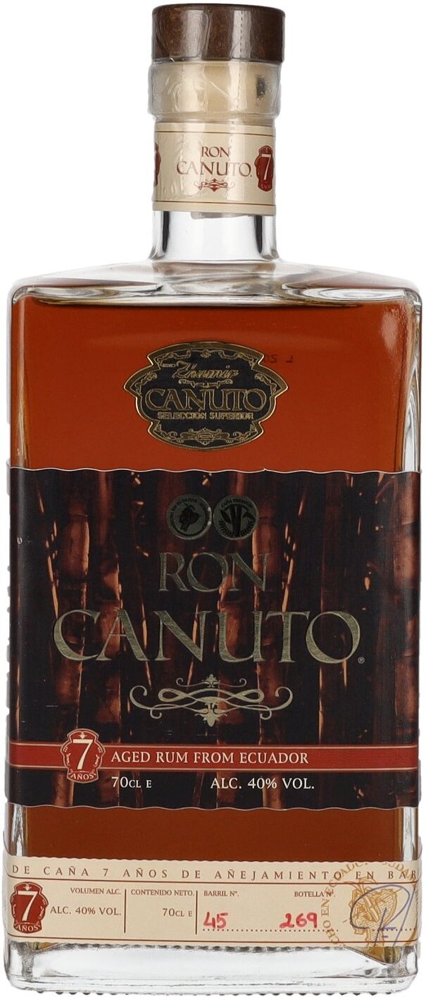 Ron San Miguel Ron Canuto Selección Superior Premium 7 Años 40% Vol. 0,7l