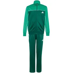 adidas Tricot Colourpop Trainingsanzug Kinder KT4158 - collegiate green/white/court green 140