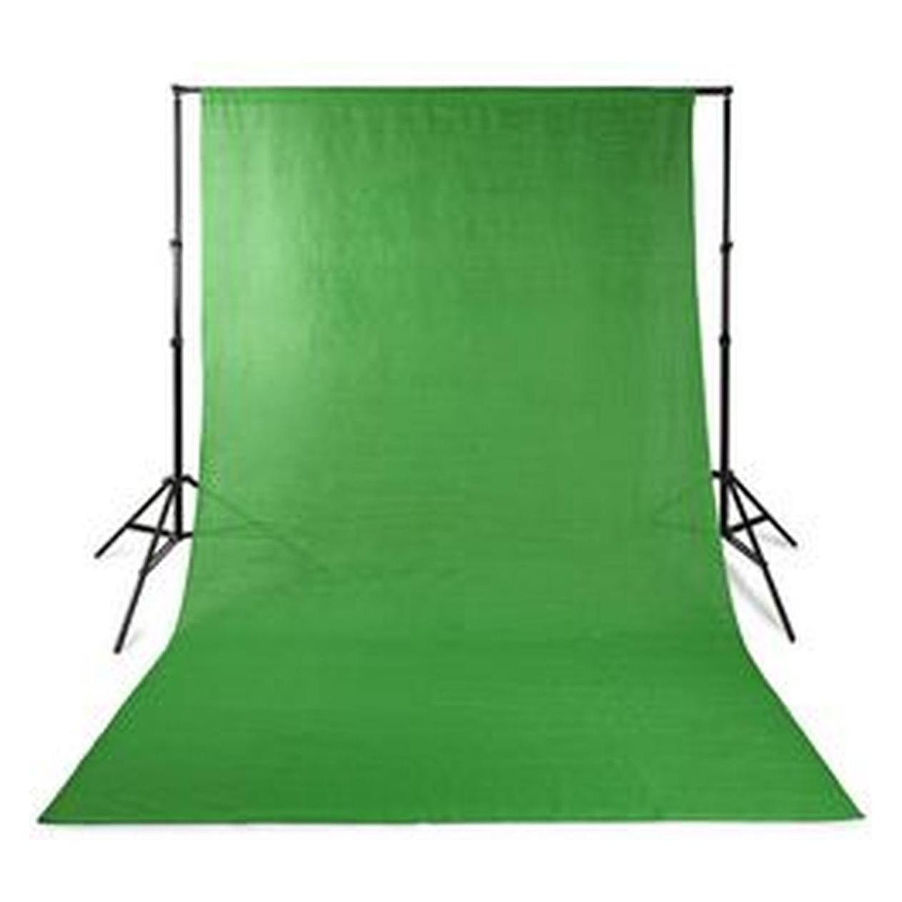 Nedis Photo Studio-Hintergrund Set 1,90 x 2,95 m Tragetasche enthalten Stativ enthalten Schwarz 1 S (190 cm, 295 cm) (BDKT10GN)