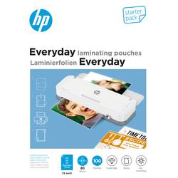 HP Laminierfolie DIN A4, DIN A5, DIN A6, Visitenkarten 80 micron glänzend 100 St. 9158