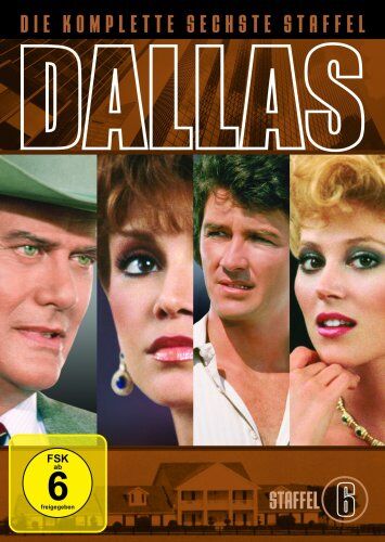 Larry Hagman - Dallas - Die komplette sechste Staffel (8 DVDs) - Preis vom 17.10.2026 19:25:27 h