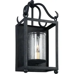 Elstead Lighting, Wandleuchte + Deckenleuchte, Declaration Wandleuchte E14 Antikes geschmiedetes Eisen (E14)