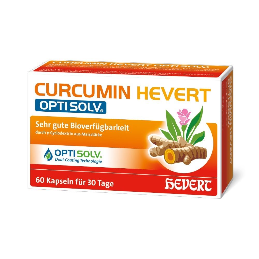 Curcumin Hevert OptiSolv Kapseln 60 St