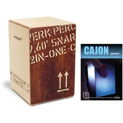 Schlagwerk CP403 RED Cajon 2inOne Red Edition Medium Set inkl. Cajonschule