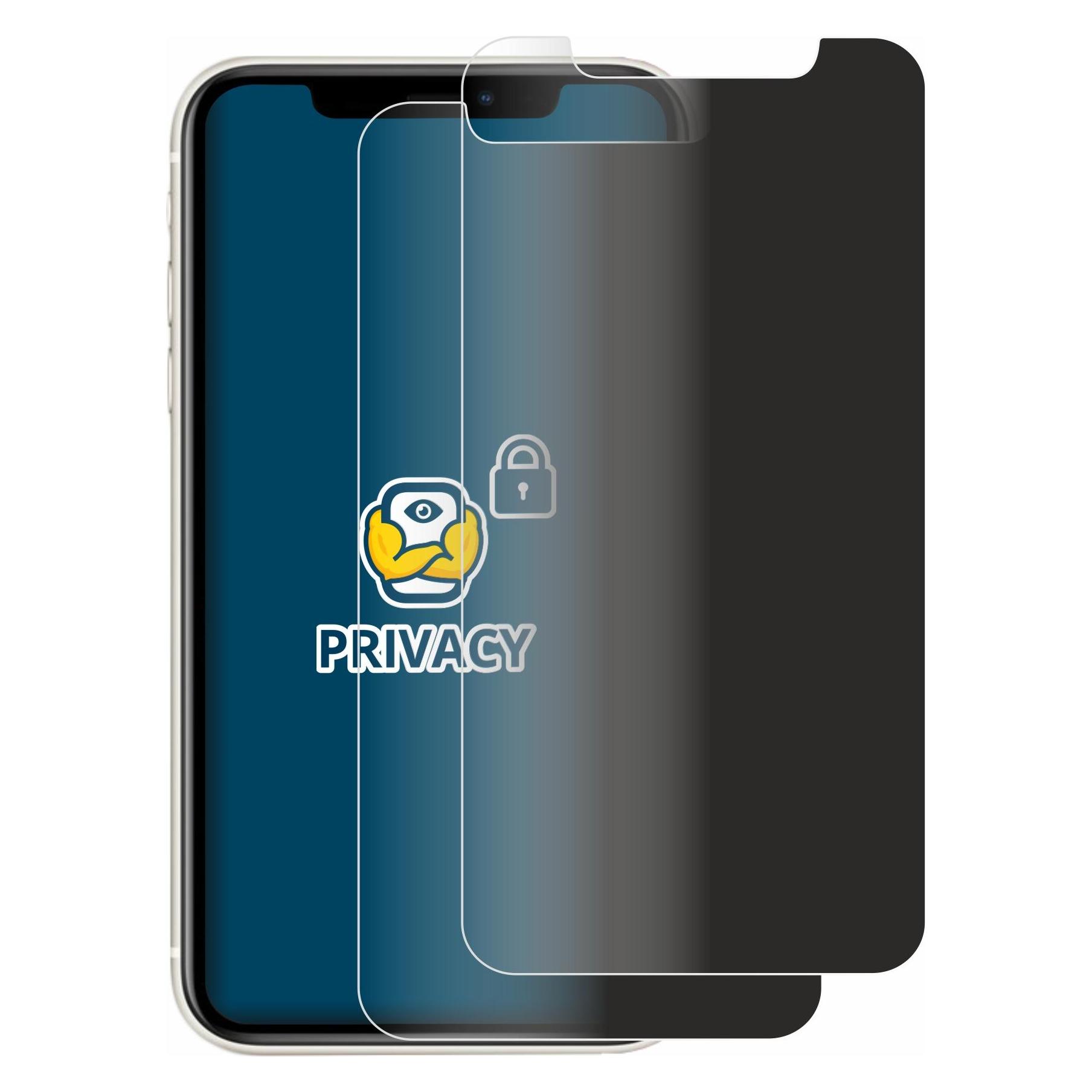 Brotect Sichtschutzfolie Anti-Spy Privacy Folie Blaulicht-Schutz (Apple iPhone 11) (4336237)