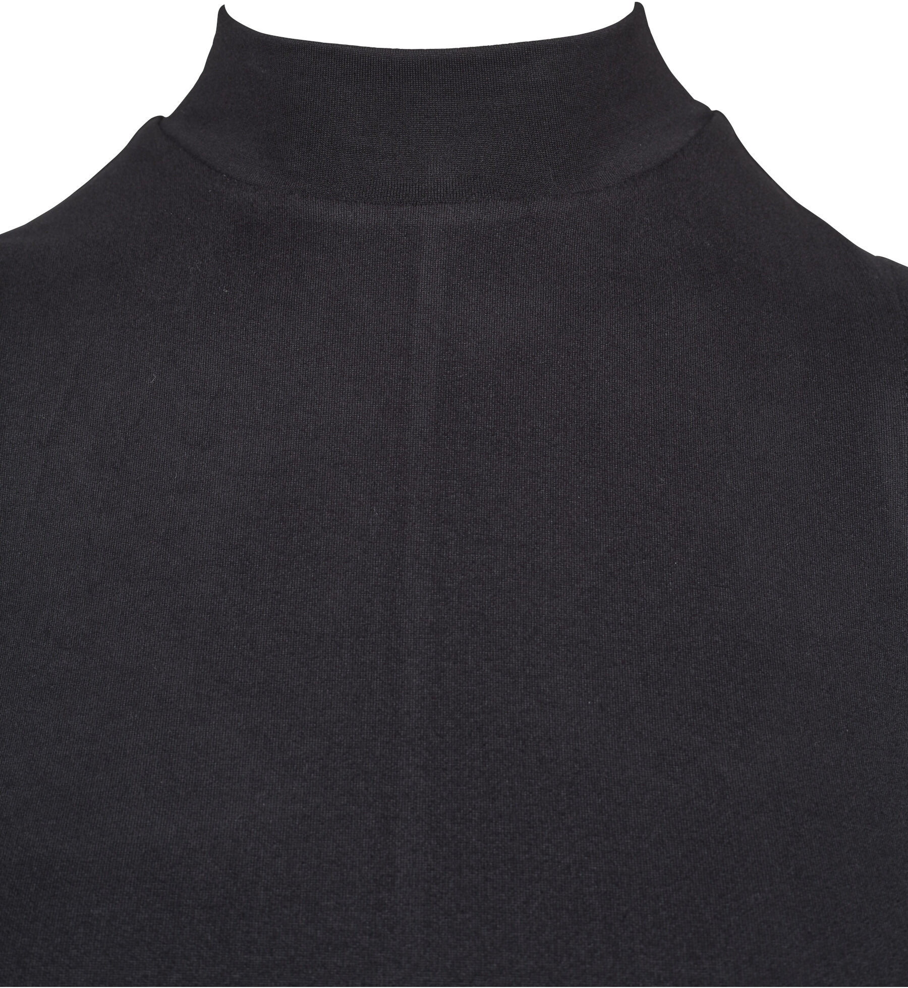 A-Linien-Kleid URBAN CLASSICS "Urban Classics Damen Ladies A-Line Turtleneck Dress", Damen, Gr. 5XL, US-Größen, schwarz, 92% Polyester, 8% Elasthan, unifarben, slim fit, Rundhals, Kleider