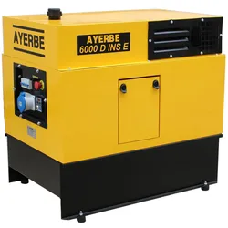 MAESTRO FERRETERO Dieselgenerator 6000 D Yanmar schallgedämmt MN mit Elektrostart