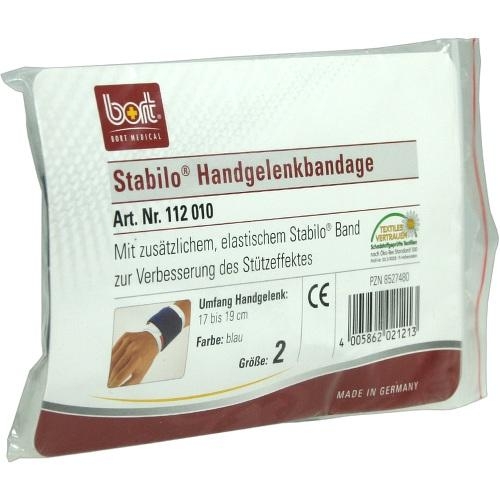 Bort GmbH Bort Stabilo Handgelenkbandage Größe 2 blau 08527480