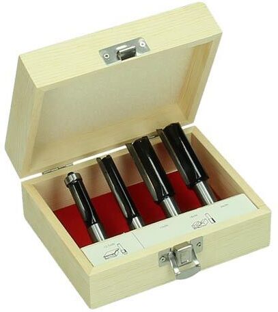 HiKOKI 711012 Jeu de 4 fraises 12 mm
