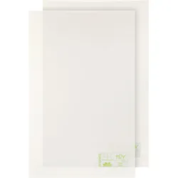 1000 Flachbeutel, umweltfreundliche PLA-Folie 80 x 120 mm, transluzent