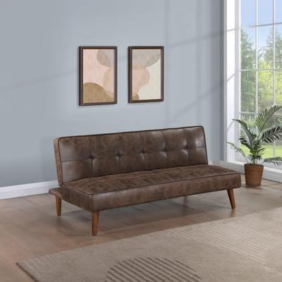 Coaster Jenson Upholstered Tufted Convertible Sofa Bed