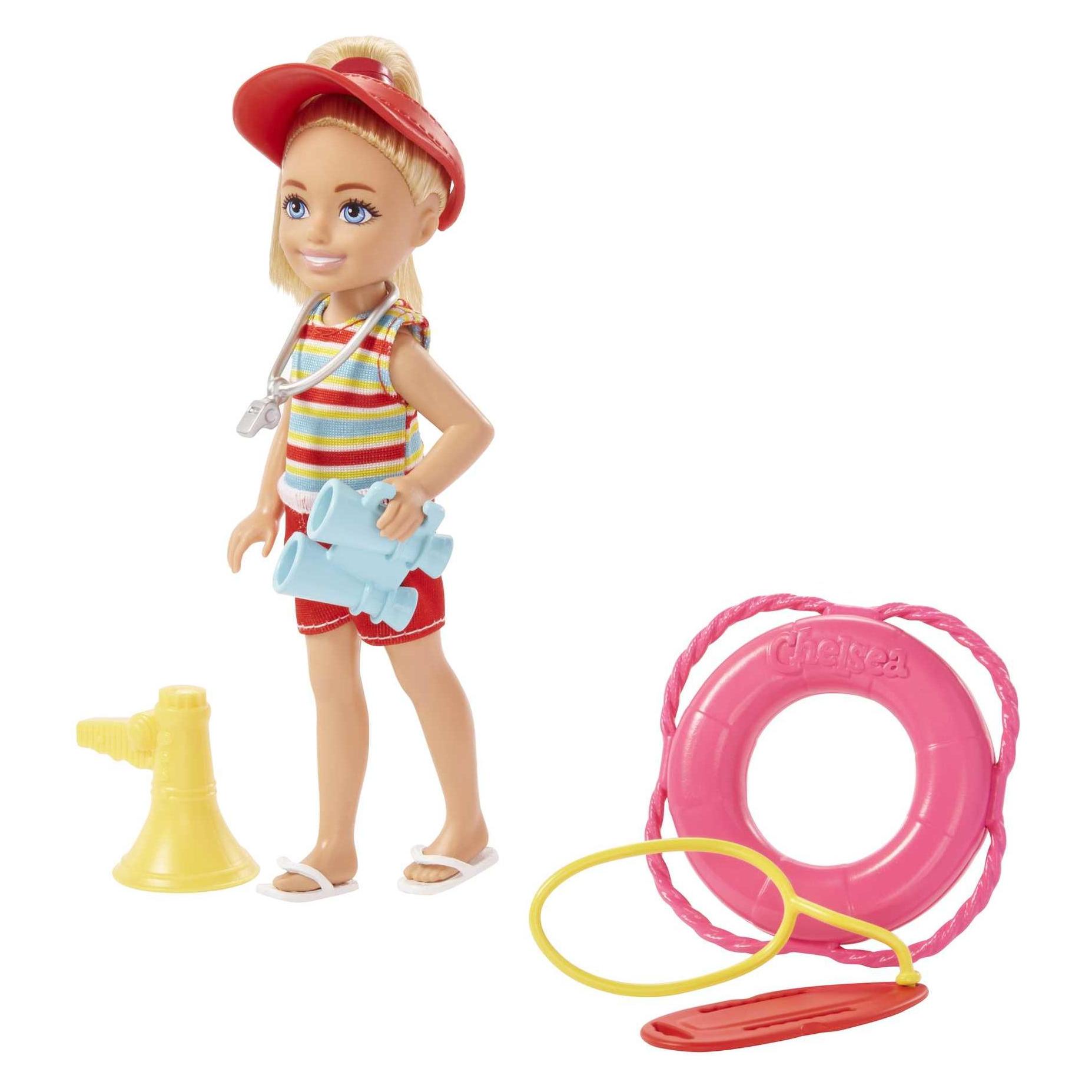 Barbie Chelsea Rettungsschwimmerin Puppe (HKD94)