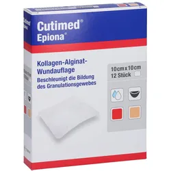 Cutimed Epiona 10x10 cm Wundauflage 12 St