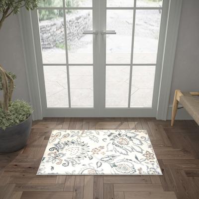 Alise Rugs Carrington Farmhouse Floral & Botanical Indoor Area Rug