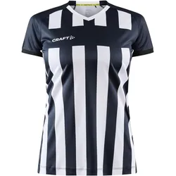 Craft, Damen, Sportshirt, Progress 2.0 Stripe Jersey W (XXL), Schwarz