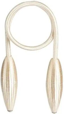 Discount Dollar Deals Household Convenience Curtain Buckle, Metal Simple Curtain Strap, Punching free Install, Tying Rope Buckle For Curtains beige