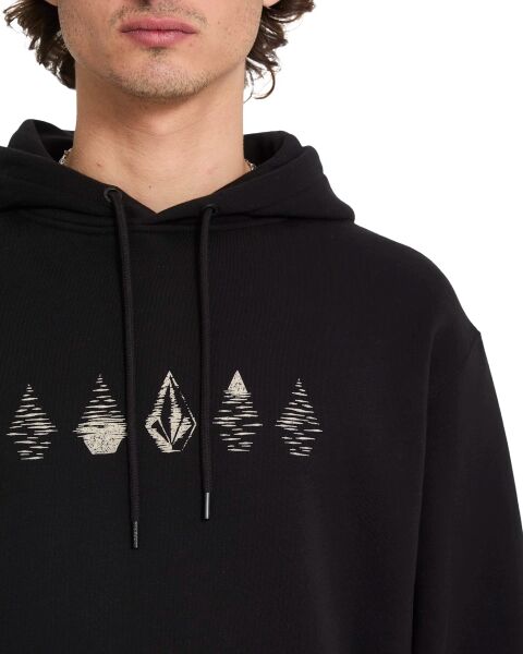 Hoodie Volcom Watanite (L - Schwarz)