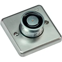 Dormakaba, Türöffner + Türschliesser, Elektromagnet EM 500 G 24V AC/DC Edelstahl-Design f.Wandmontage (Indoor)
