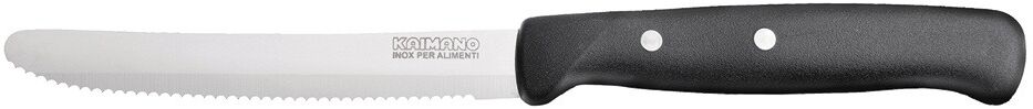 Kaimano Set 6 Pezzi Coltello Tavola Nero Premium