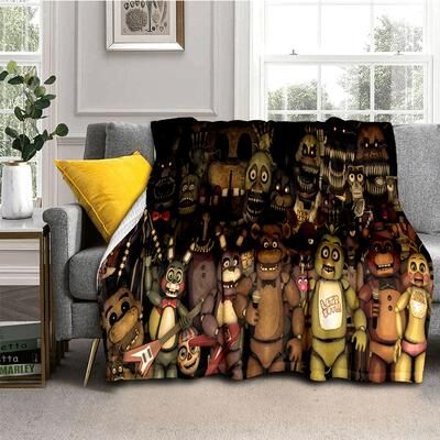 Shop Station Blanket Soft Flannel Throw Blanket For Bed, Sofa, Travel & Gaming Fans a 29.53 35.43 In