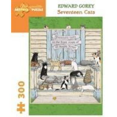 Seventeen Cats 300-Piece Jigsaw Puzzle