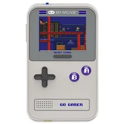 Sombo Retro Go Gamer Classic Games, Retro Gaming, Grau, Violett