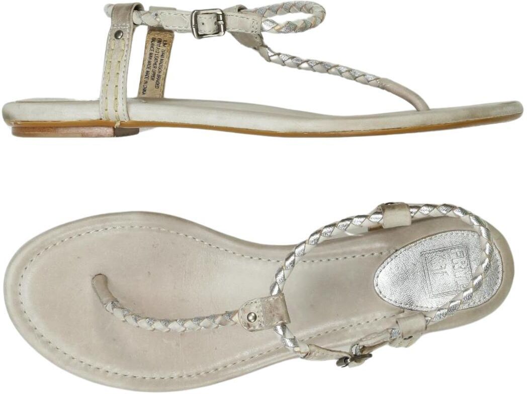 Frye Damen Sandalen, Silber, Gr. EU 41 (US 9.5), Leder - Second Hand